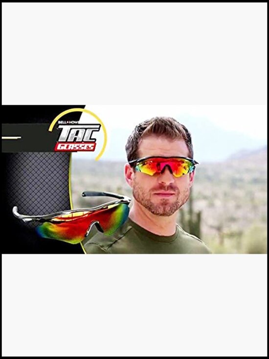 Tac Polarized Sports Sunglasses, Unisex Military Eyewear, New in Box main image 6